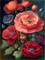 Flowers Paint by Numbers for Adult, Poppy Paint by Numbers Kit for Adults Beginners, DIY Flowers Acrylic Painting on Canvas